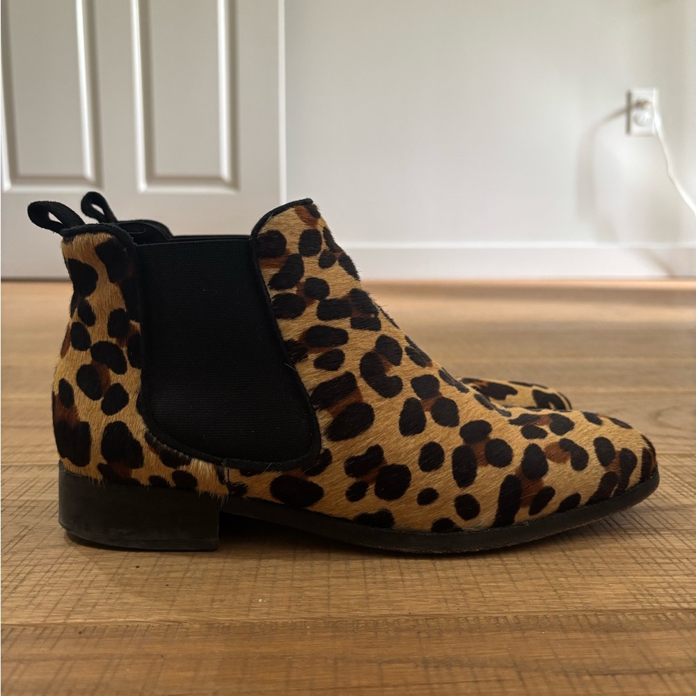 Leopard print boots by Cosmo Paris size EU 39/US 8